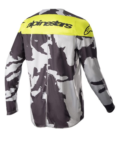 ALPINESTARS jersey racer junior tactical yellow fluo/camo