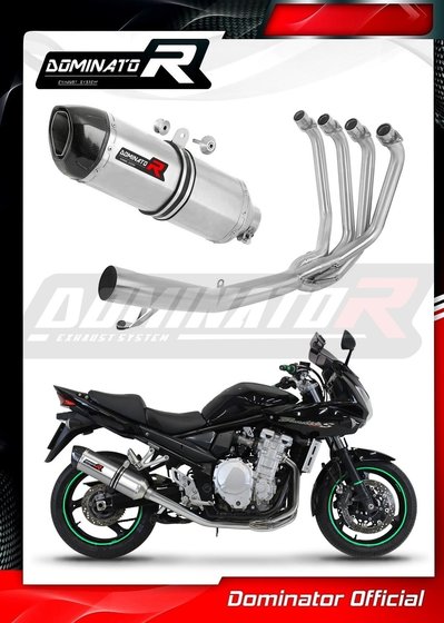 SU103DF-S Dominator full exhaust system silencer hp1