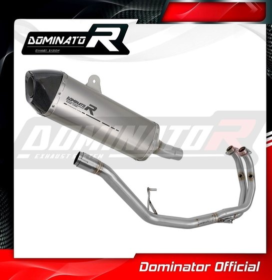 BE004DF-S Dominator full exhaust system silencer titanium hp7