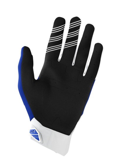 SHOT moto devo blue gloves