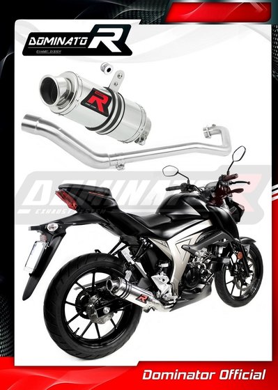 SU091DC-S Dominator exhaust full system silencer gp1