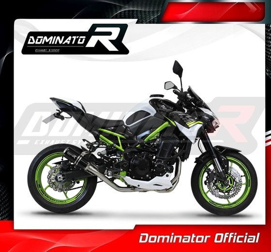 KA073DCBL-S Dominator full exhaust system gp black