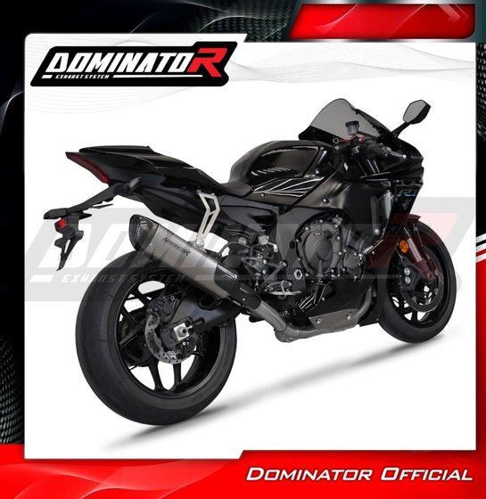 YA079DFT Dominator full exhaust system race hp6 titanium + db killer medium