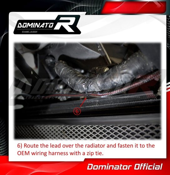 YA144DFEX-S Dominator full exhaust system silencer hp6 ex