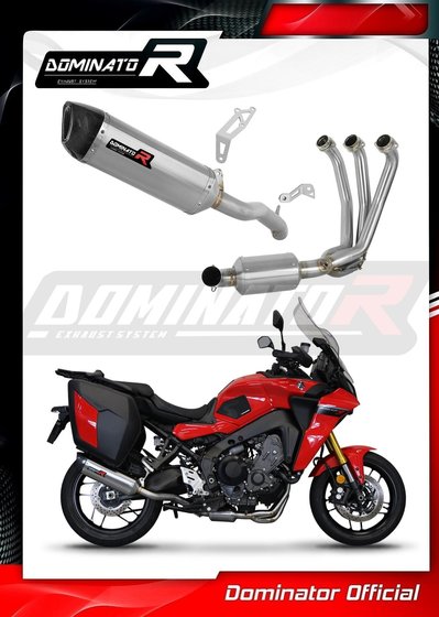 YA144DFEX-S Dominator full exhaust system silencer hp6 ex