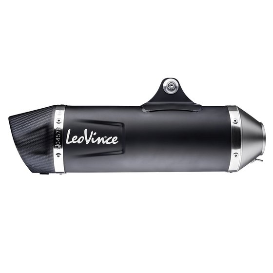 14068K LEOVINCE lvoneevo exhaust system with cat - black