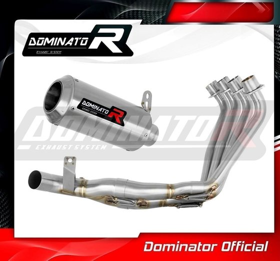 HO112DC-S Dominator full exhaust system silencer gp