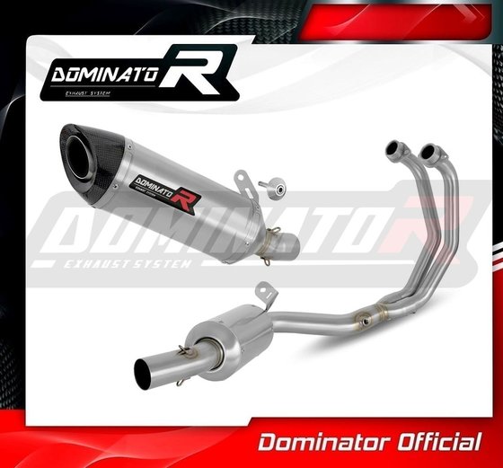 YA147DEXF-S Dominator full exhaust system ex silencer hp8