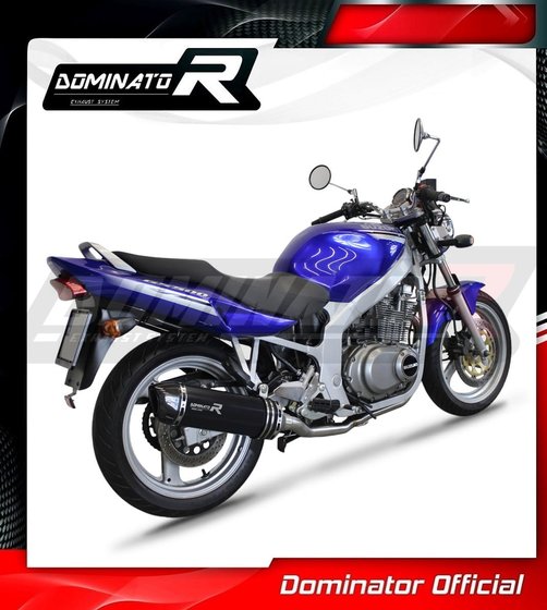 SU074DFSFBL-S Dominator full exhaust system silencer hp1 black