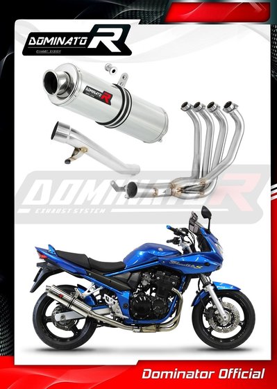 SU031DFSST-S Dominator full exhaust system silencer st