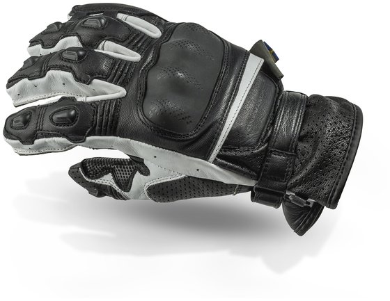 Lindstrands glove holen black/white