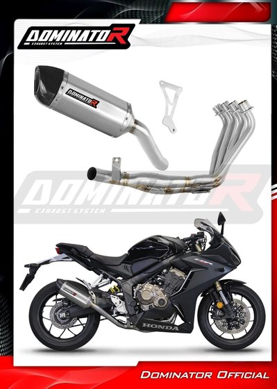 HO104DF-S Dominator full exhaust system silencer hp1