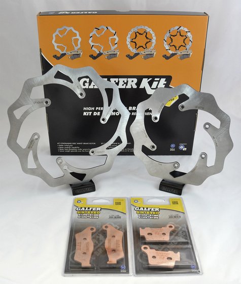 KG606WLL GALFER front and rear brake kit