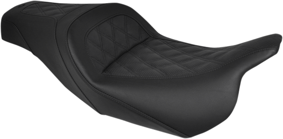 808-07B-162 SADDLEMEN slim 2-up seat for harley dresser/touring