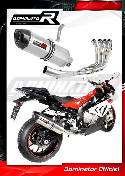 BW062DF4-S Dominator exhaust full system manifold silencer hp1