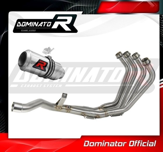 YA050DC Dominator exhaust full system silencer gp + db killer