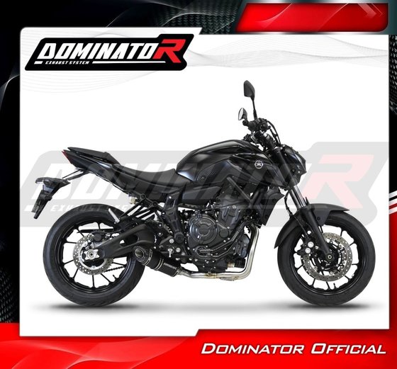 YA133DFBL-S Dominator full exhaust system hp8 black