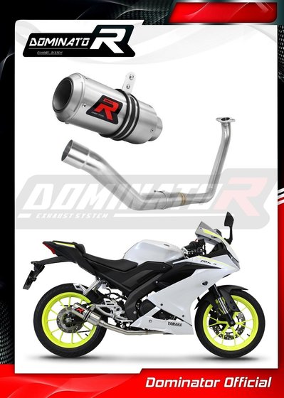 YA128DC-S Dominator full exhaust system silencer gp