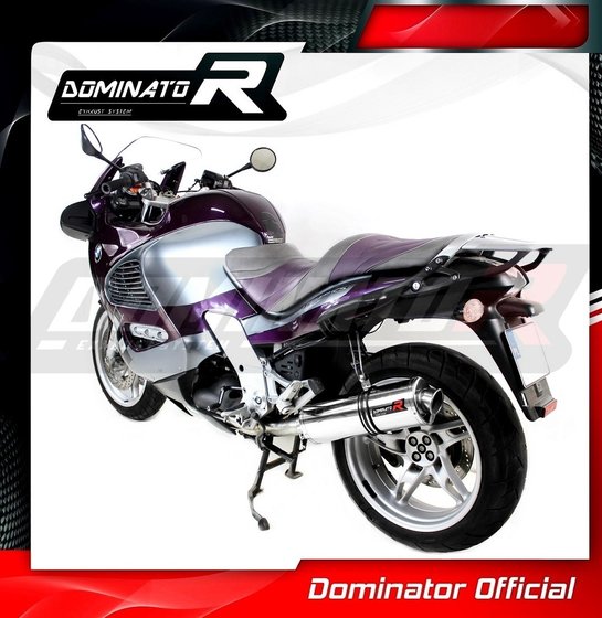 BW079DA-S Dominator exhaust full system manifold silencer oval