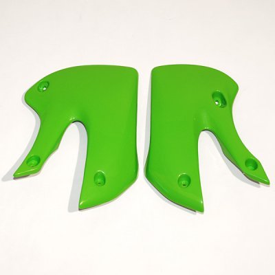 KA03733#026 UFO green radiator covers for kawasaki kx65/klx110