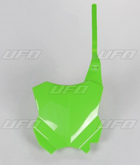 KA04738#026 UFO green front number plate for kawasaki kxf250/450