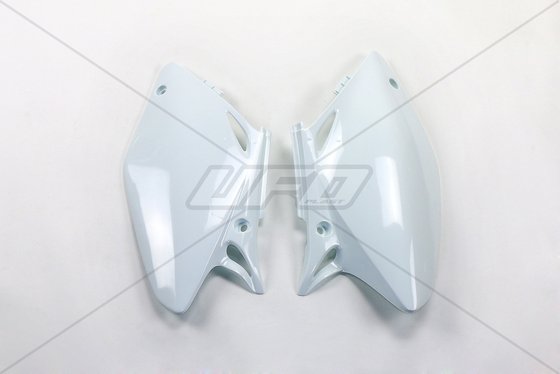 HO03694#041 UFO white replacement side panels for honda crf450r