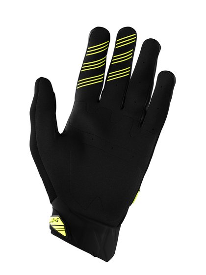 SHOT gloves kid devo neon yellow