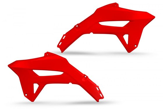 HO05605#070 UFO red radiator covers for crf 450