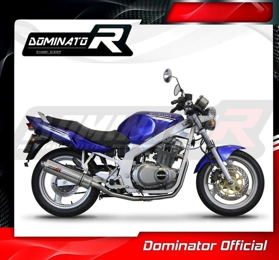 SU074DFSST-S Dominator full exhaust system silencer st