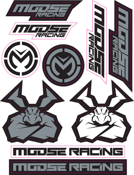 MOOSE RACING moose racing decal sheet