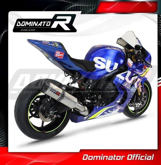 SU097DFEX-S Dominator full exhaust system ex silencer hp1