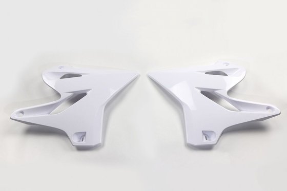 YA04844#046 UFO white radiator covers for yamaha yz125/250 (2015-2021)