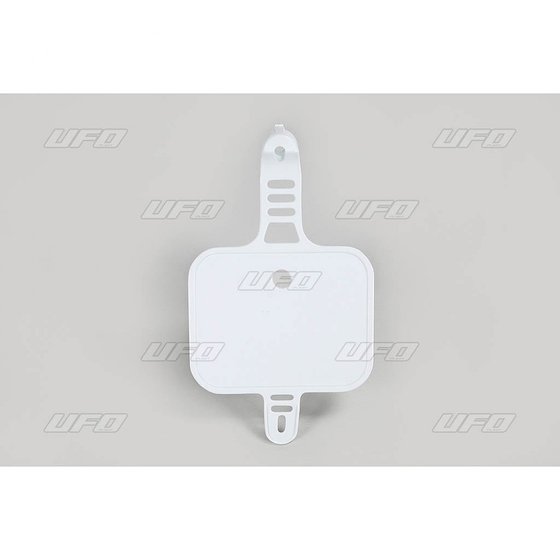 HO03642#041 UFO front number plate for honda crf50 in white