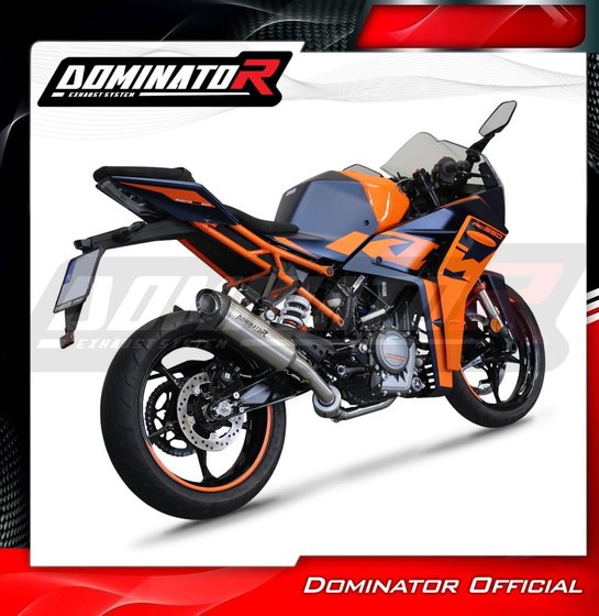 KT074DEXFSF Dominator full exhaust system ex silencer hp8 + db killer