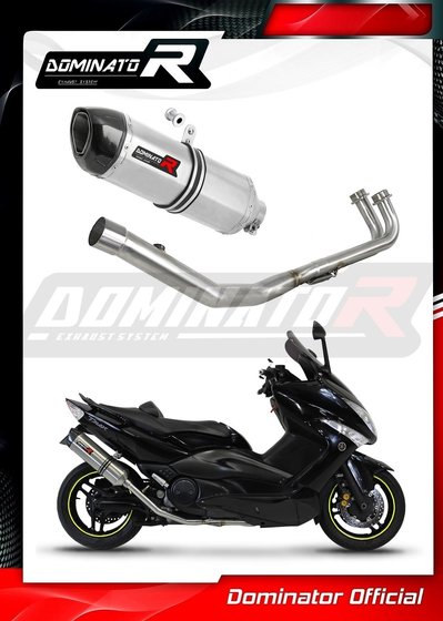 YA135DF-S Dominator full exhaust system silencer hp1