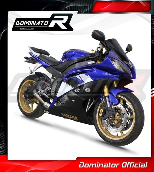 YA143DD Dominator full exhaust system silencer gp3 ex