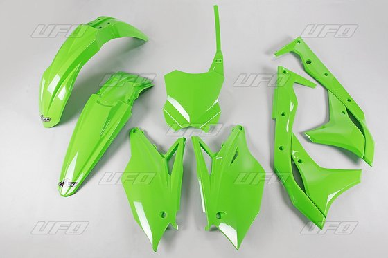 KAKIT224@026 UFO green complete body kit for kawasaki kxf250 kx