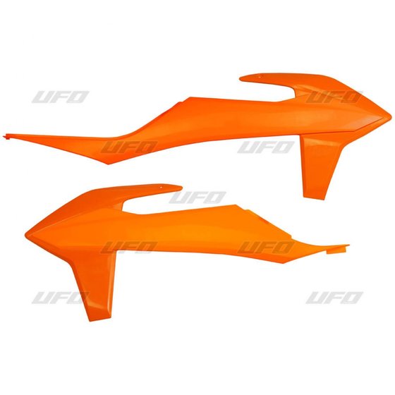 KT04092#127 UFO orange radiator covers for sx/sxf 19-22