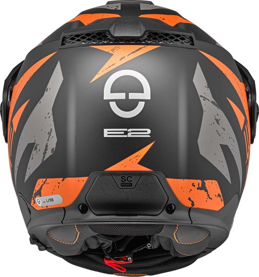 Schuberth e2 explorer matt orange