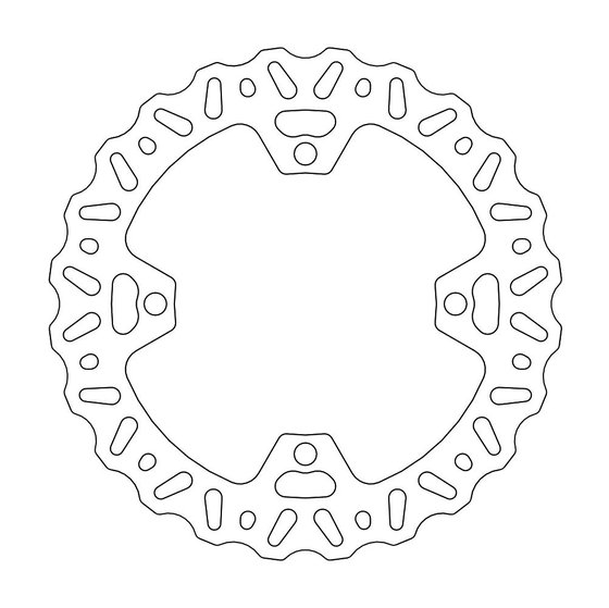 M110358 MOTO-MASTER rear brake disc