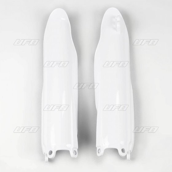 YA03896#046 UFO fork slider protectors - white