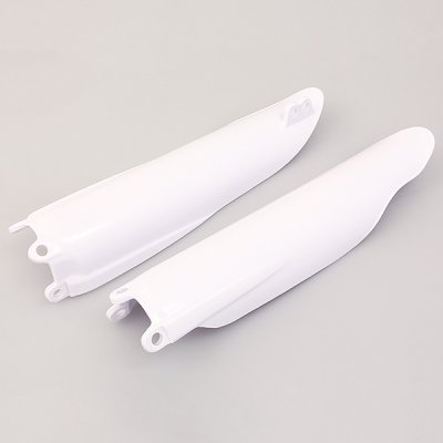 YA03896#046 UFO fork slider protectors - white