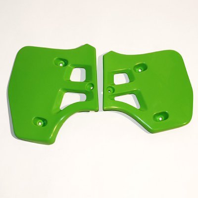 KA02712#026 UFO green radiator covers for kawasaki kx250/500