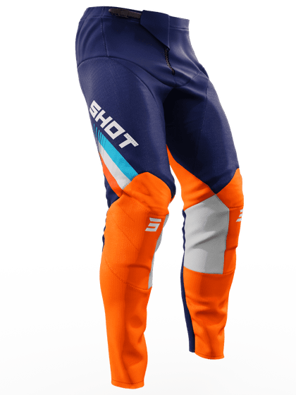 SHOT pant contact tracer neon orange