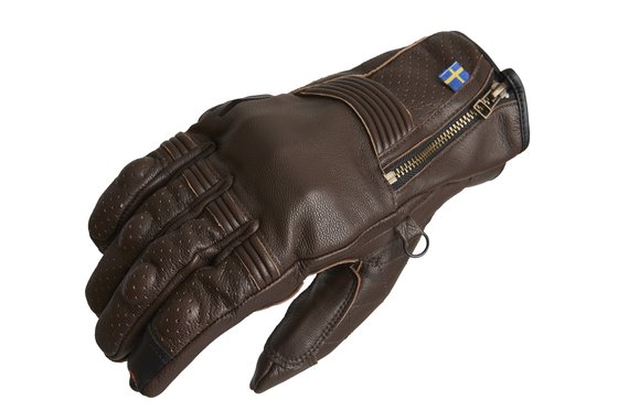 Halvarssons glove hofors brown