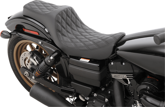 0803-0602 DRAG SPECIALTIES SEATS predator iii double diamond black seat