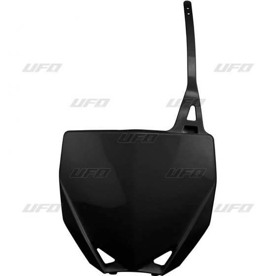 YA04869#001 UFO front number plate black