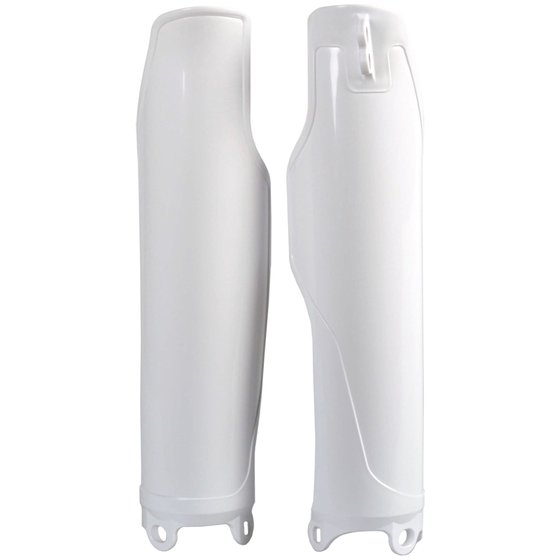 8351800001 POLISPORT white fork guards for kxf250/450 09-