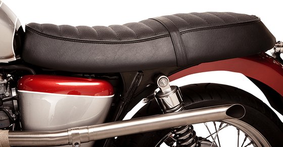 BC407-024 BRITISH CUSTOMS black vinyl seat cover