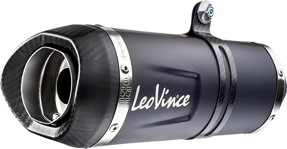 14390EBK LEOVINCE lv one evo black edition exhaust system